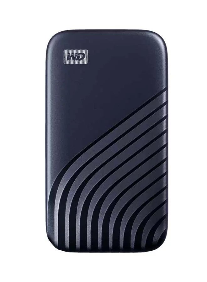 Portable External SSD High-Speed Solid State Drive (Midnight Blue, 500 GB) USB 3.2 Gen 2 for Fast Data Transfer xehny