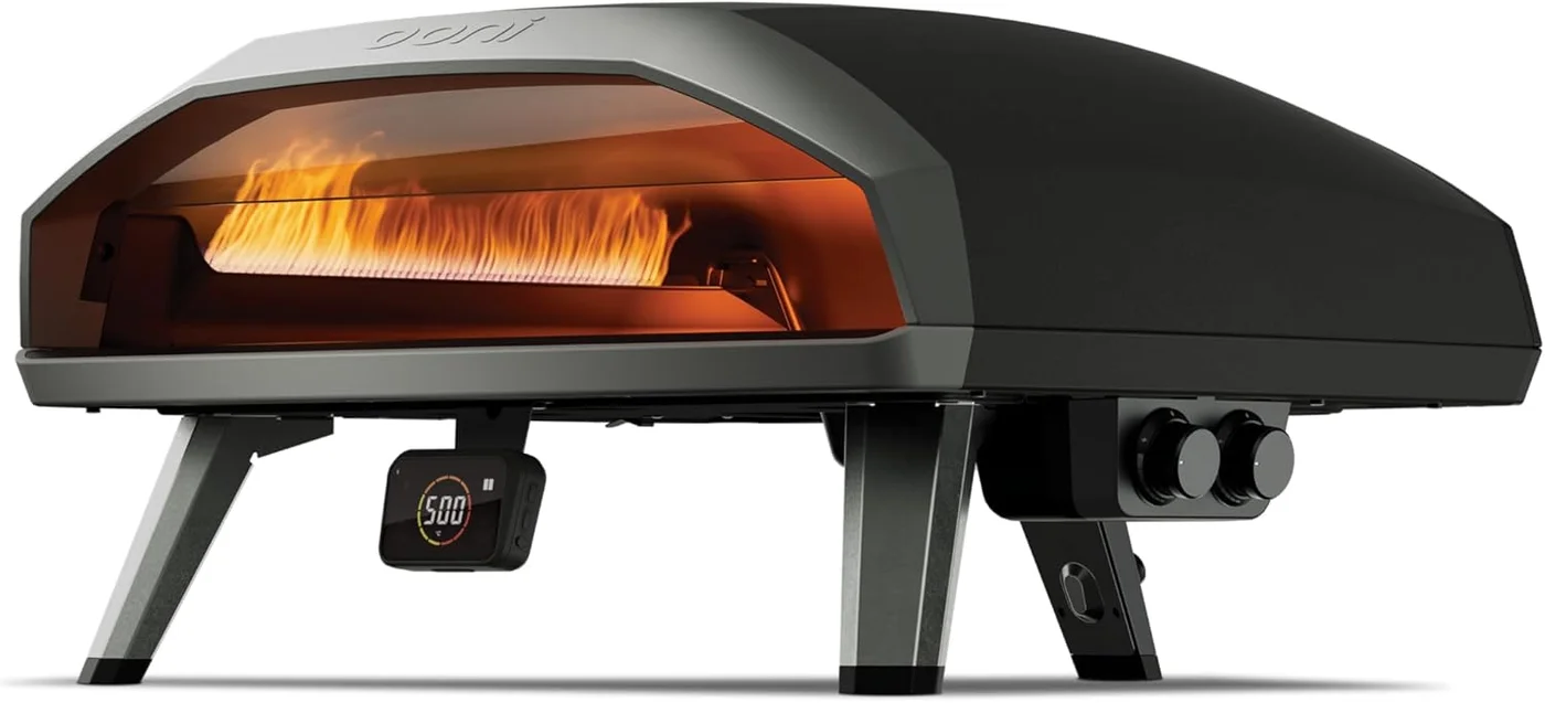 Premium Portable Outdoor Gas Pizza Oven Large Capacity Professional Cooking Appliance (24-inch) hr24u