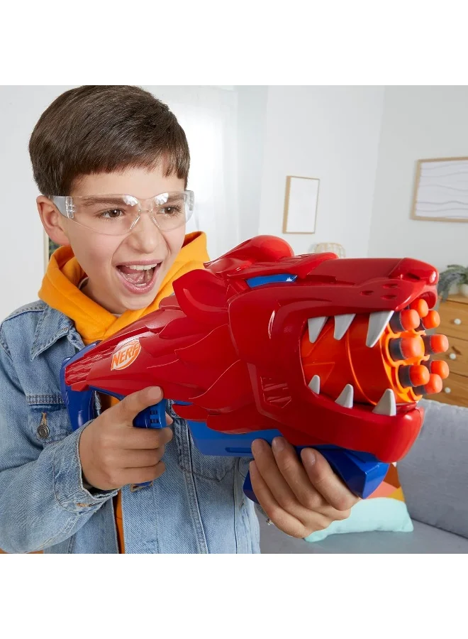 Junior Wild Lionfury Easy Play Dart Blaster with 16 Foam Darts (Premium Outdoor Toy for Kids) pgxm3