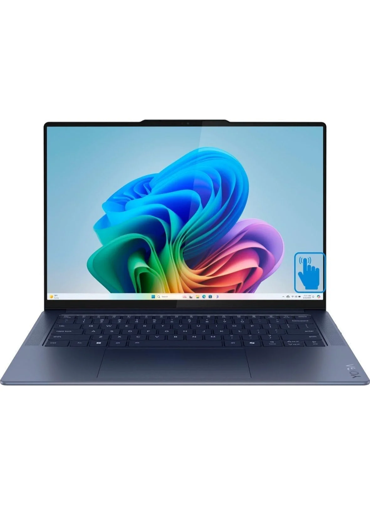 Premium 14.5-inch 3K OLED Touchscreen Laptop, Snapdragon X Elite, 16GB RAM, 1TB SSD, AI-Powered Performance, Wi-Fi 7, Windows 11 Home (Blue, 14.5-inch) 1103s