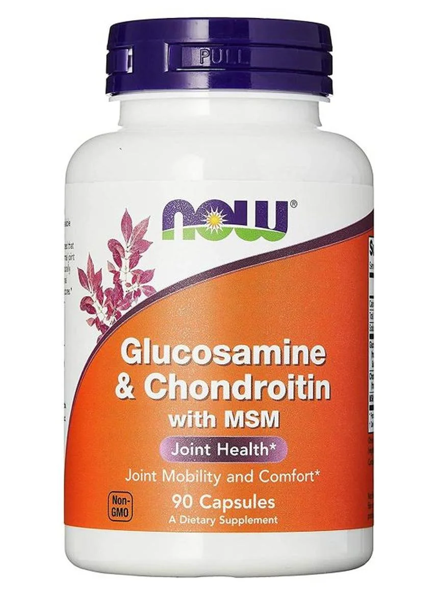 Glucosamine & Chondroitin with MSM Premium Joint Support Supplement (90 Capsules) 2iigf