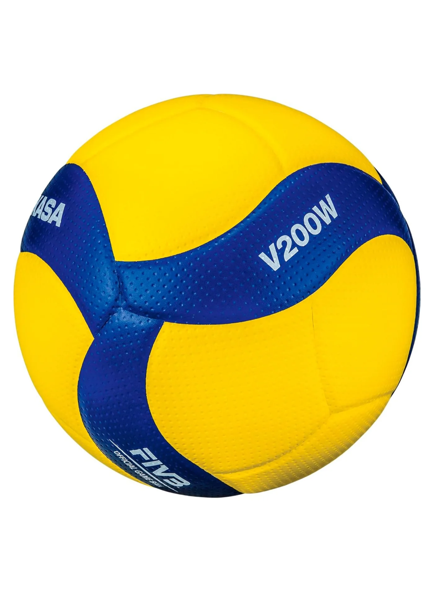 Premium Professional Volleyball Size 5 Innovative 8-Panel Design (Blue/Yellow) ez16l