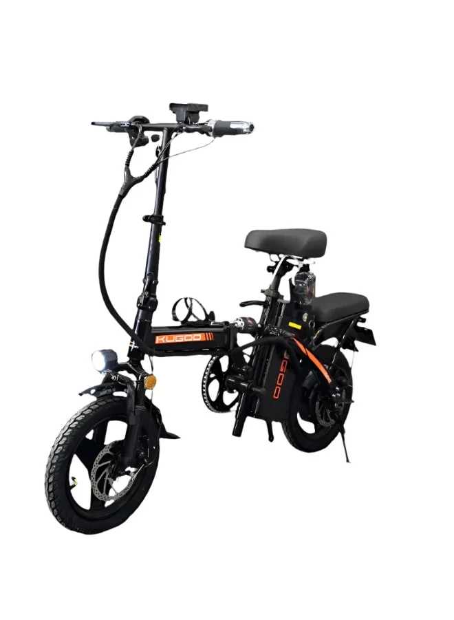 City Electric Motorbike 800W High-Performance Commuter Scooter (Black, 800W) 4502p