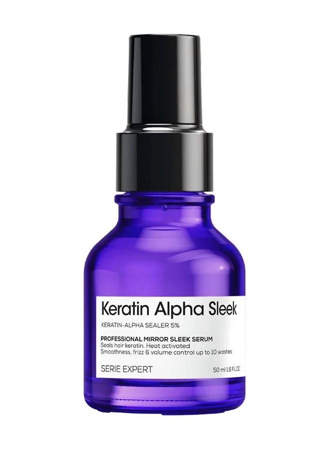 Professional Keratin Smoothing Hair Serum for Sleek Mirror Finish (50 mL) nn60v