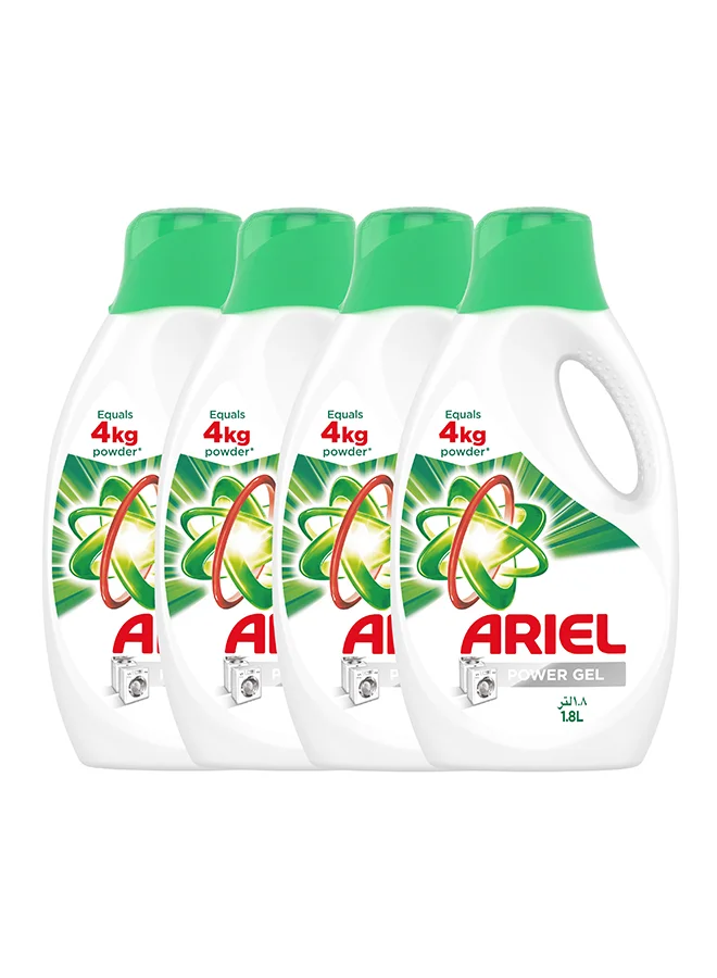 Premium Automatic Power Gel Laundry Detergent Concentrated Formula (4 Pack, 2.5 L) hph9i