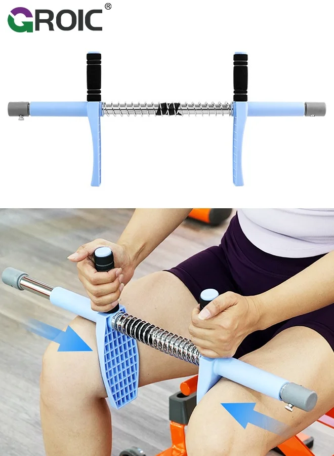 GROIC 4-in-1 Multi-Functional Fitness Trainer Leg and Arm Exercise Equipment for Home and Gym (Polypropylene, One Size) 2mikm
