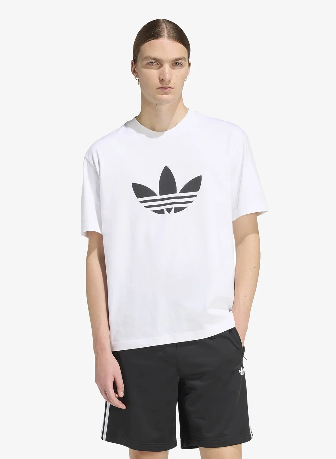 Sport Originals Trefoil Graphic T-Shirt Premium Cotton Crew Neck Casual Tee for Men and Women 647ic