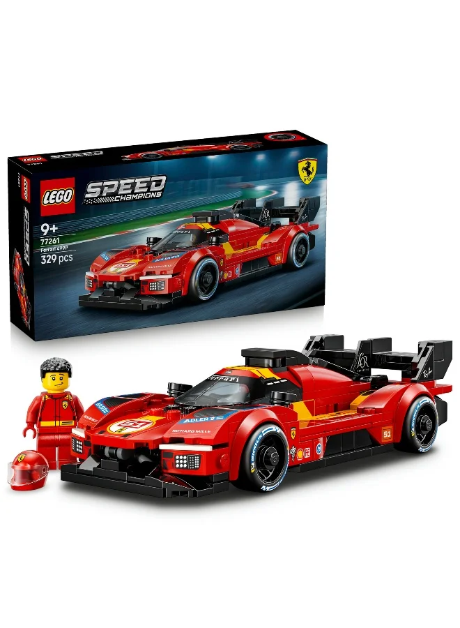 Premium Racing Car Building Blocks Set High-Speed Sports Vehicle Construction Model (345 Pieces) acave