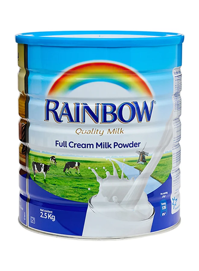 Rainbow Full Cream Milk Powder Premium Dairy Nutrition (2.5 kg) feqd4