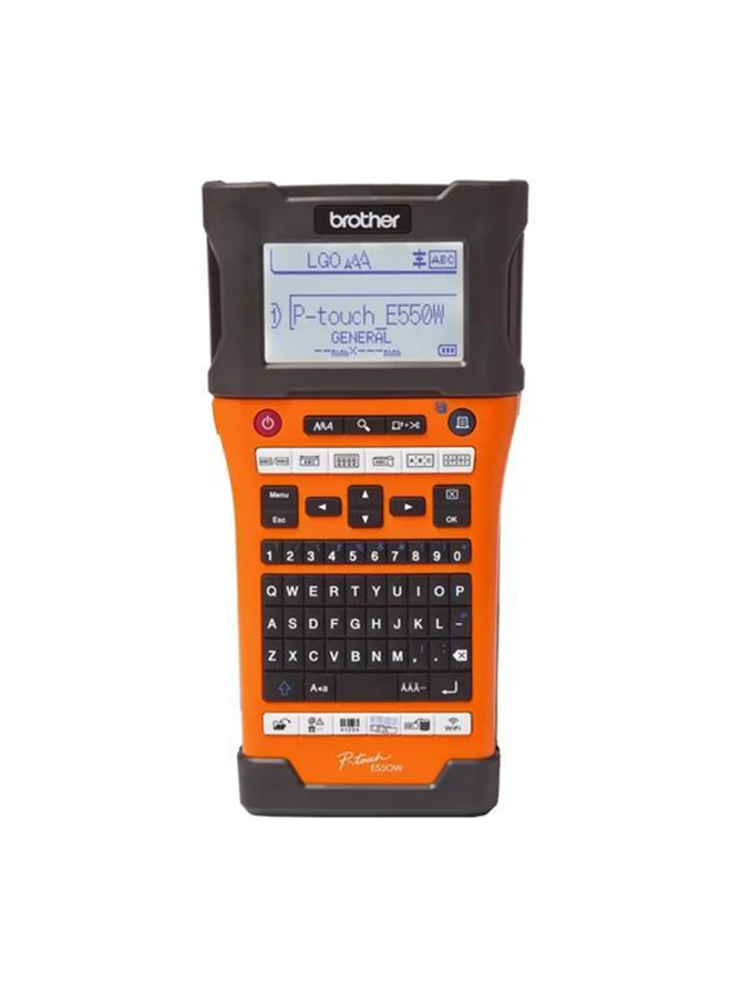 Professional Portable Label Maker for Electricians and Network Installations (Orange, 1 Unit) hqquj
