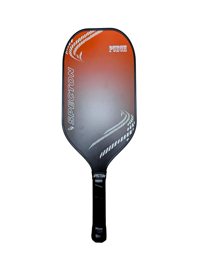 Specton Punch Pickleball Paddle Premium Fiberglass with PP Honeycomb Core Lightweight Cushion Grip (Radiant Orange, 220g) tnr8i