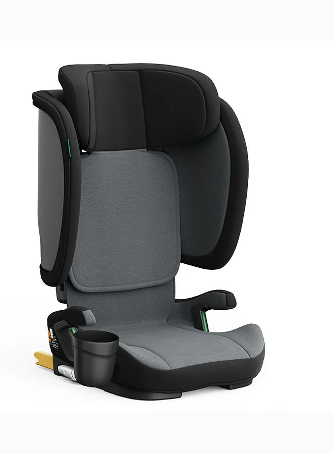 Moon Folda Go ECE R129 i-Size Foldable Car Seat with ISOFIX (Black, 9-36 kg) 6mfz8