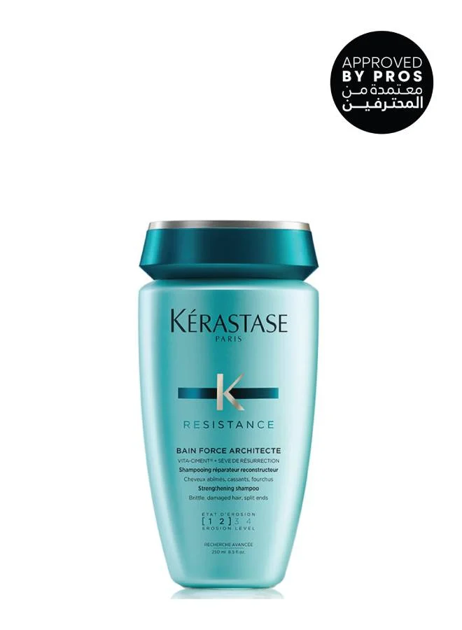 KERASTASE Resistance Bain Force Architecte Strengthening Shampoo for Damaged Hair (250 mL) zvmsp
