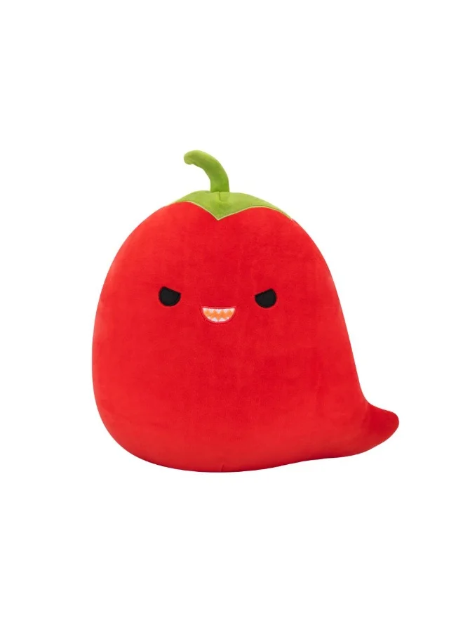 Squishmallows Christo Red Chili Pepper Plush Toy (Soft Polyester, 30 cm) c0r7i