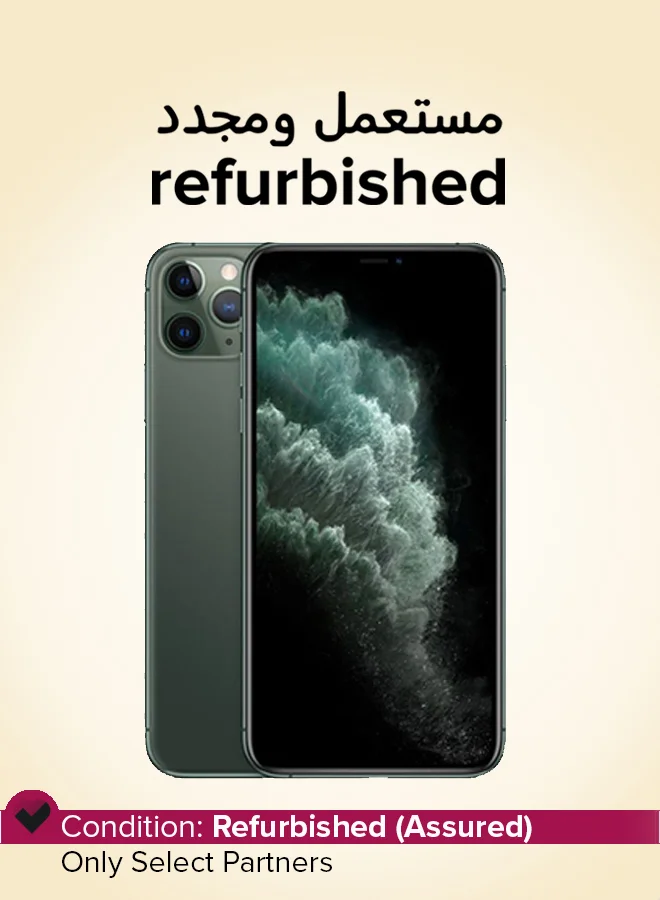 Premium Smart Refurbished Smartphone 64GB 4G LTE (Green, 6.5-inch Display) International Version d9eh4