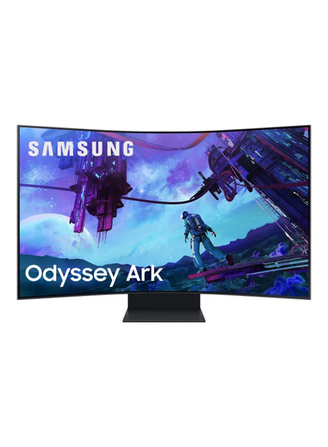 Ultra-HD 55-Inch Curved Gaming Monitor, 165Hz UHD Mini-LED Display, 1ms Response Time, HDR10+ Professional Desktop Screen (Black, 55-Inch) jxtyi