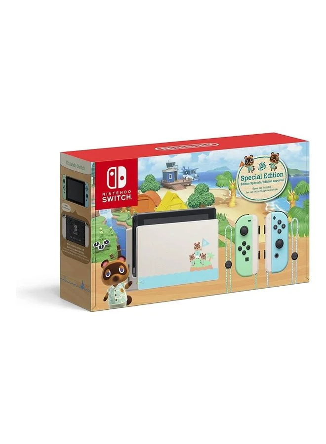 Handheld Gaming Console Special Edition Portable Video Game System (Animal Crossing Theme, 32GB) 6krhw