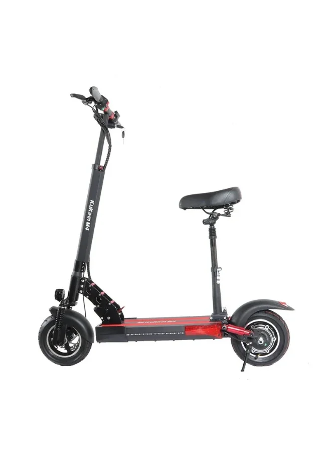 Premium Electric Scooter Foldable Commuter Vehicle with 55km Range and 45km/h Top Speed (Black, One Size) gafuf