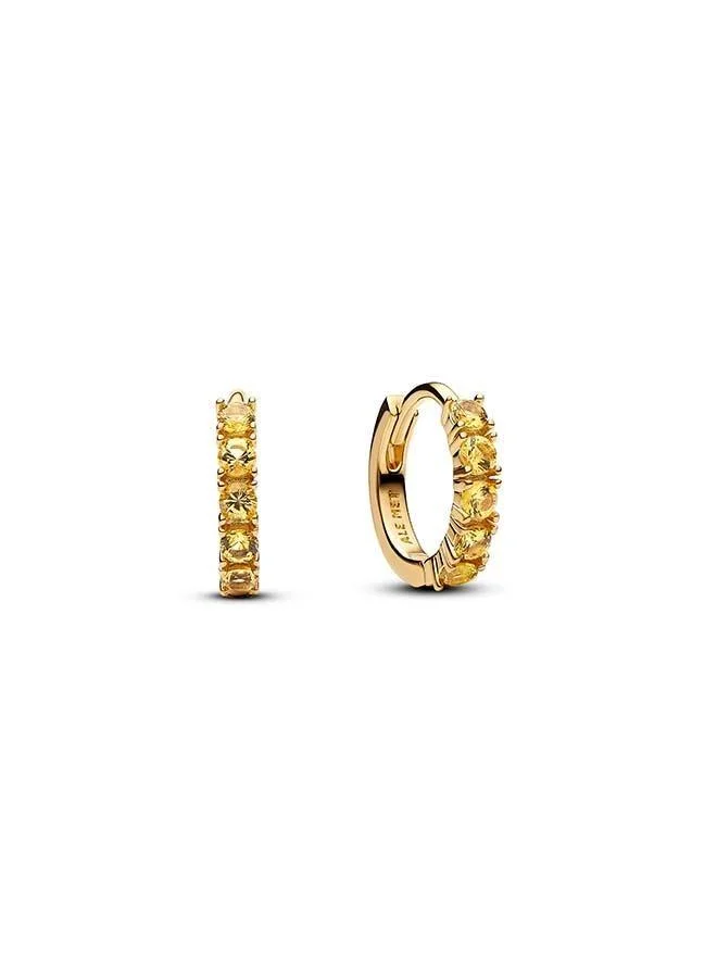 Premium Gold-Tone Huggie Hoop Earrings Minimalist Everyday Jewelry for Women (1.5 cm) kqvc8