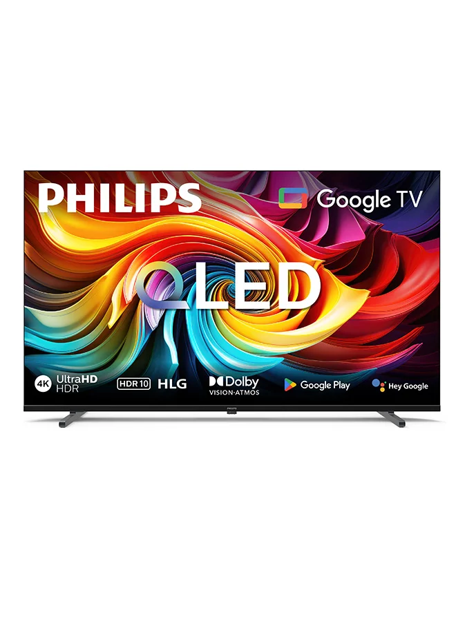 Premium 65-Inch QLED 4K UHD Smart TV with Dolby Vision and Atmos (Black, 165 cm) rimpj