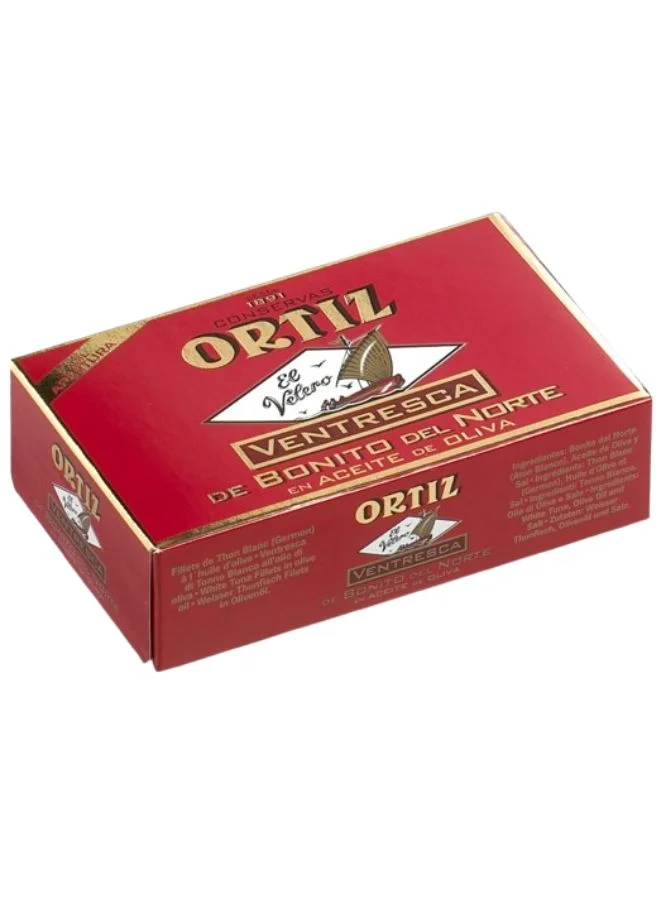 ORTIZ Bonito Fillets In Olive Oil (Premium Quality, 112 g) 0apmr