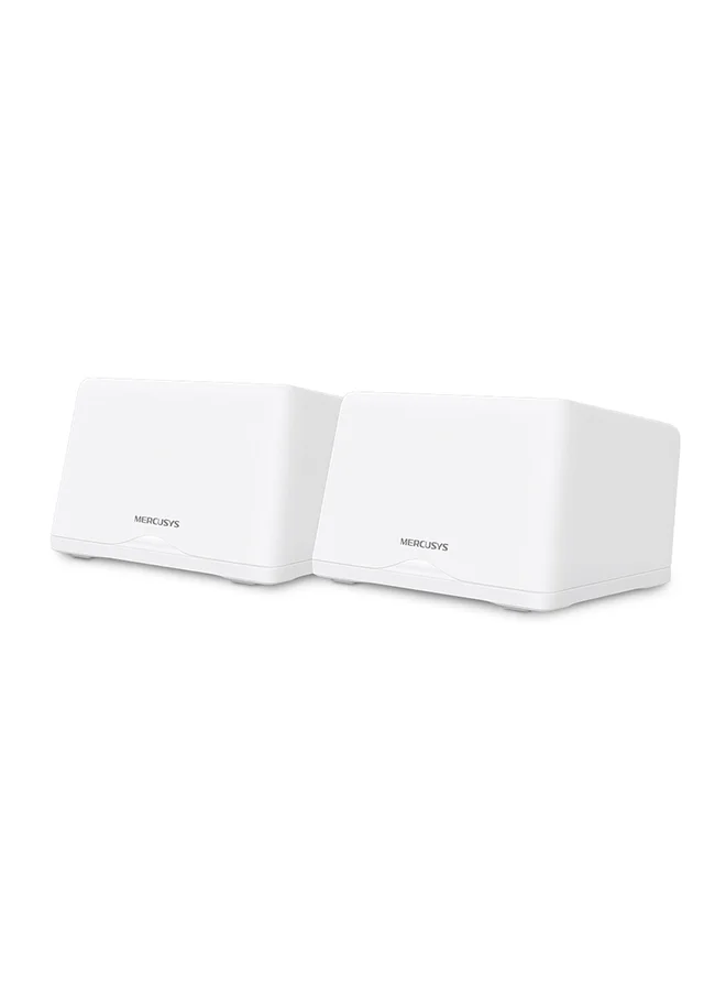MERCUSYS Tri-Band BE9300 Whole Home Mesh Wi-Fi 7 System High-Speed Wireless Router (2-Pack, White) 1a3ih