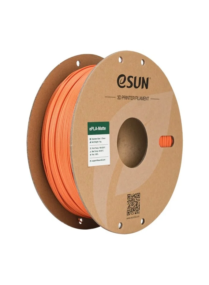 Matte PLA 3D Printer Filament Premium Professional Grade (Tangerine, 1 kg) lgrgd