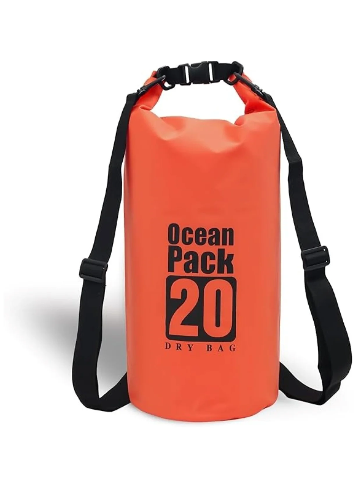 Huitich Waterproof Outdoor Sport Backpack Premium PVC Dry Bag (Orange, 20L) 5ils4