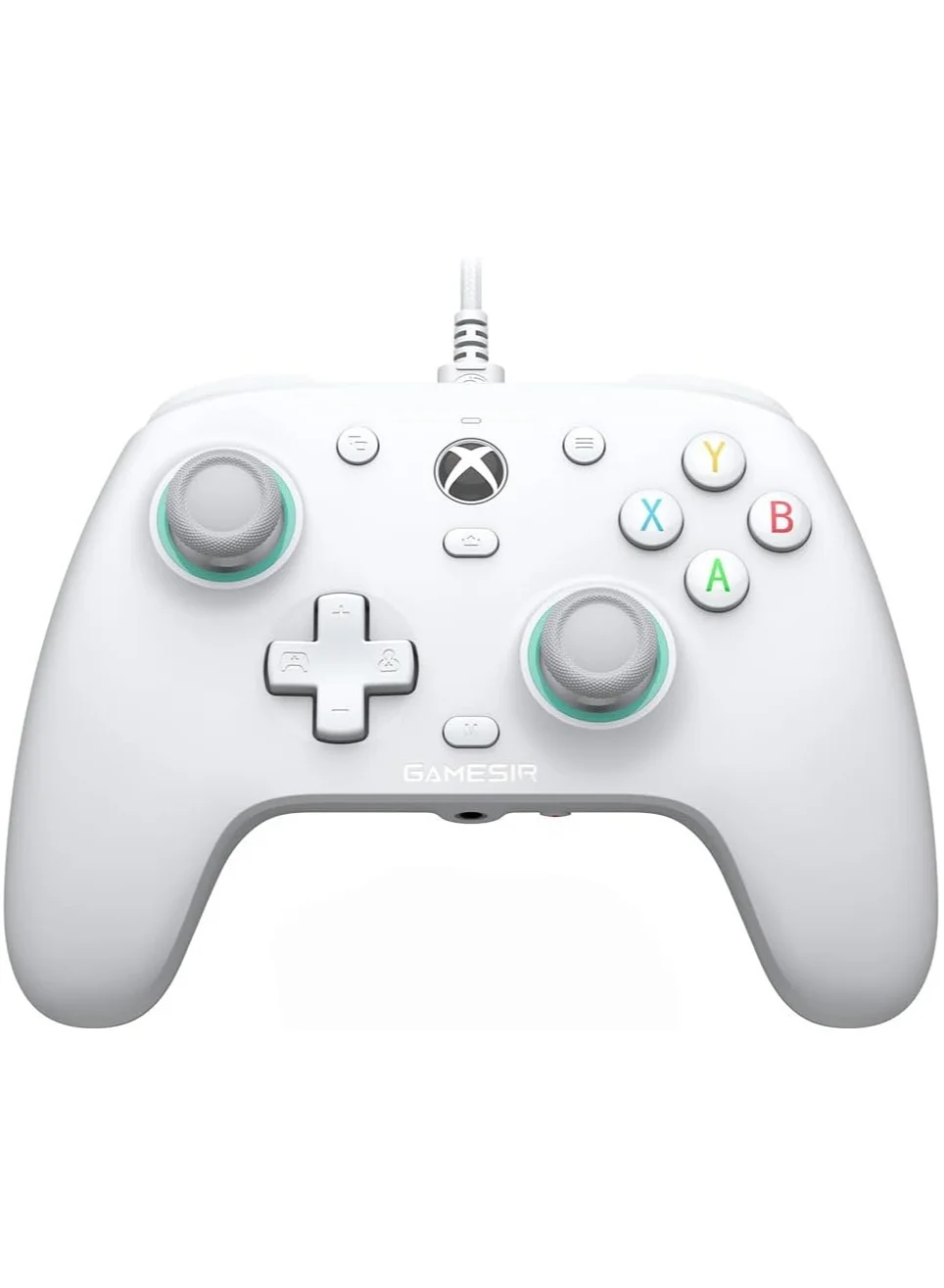 GameSir G7 SE Wired Gaming Controller with Hall Effect Joysticks and Triggers for PC and Console (White, 1 Unit) vb8sk