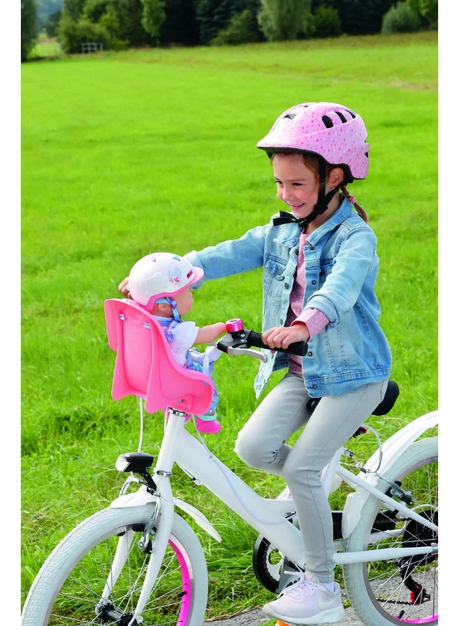 Premium Doll Bicycle Safety Seat Accessory for Kids Imaginative Play (Fits Standard Dolls) lk0d8