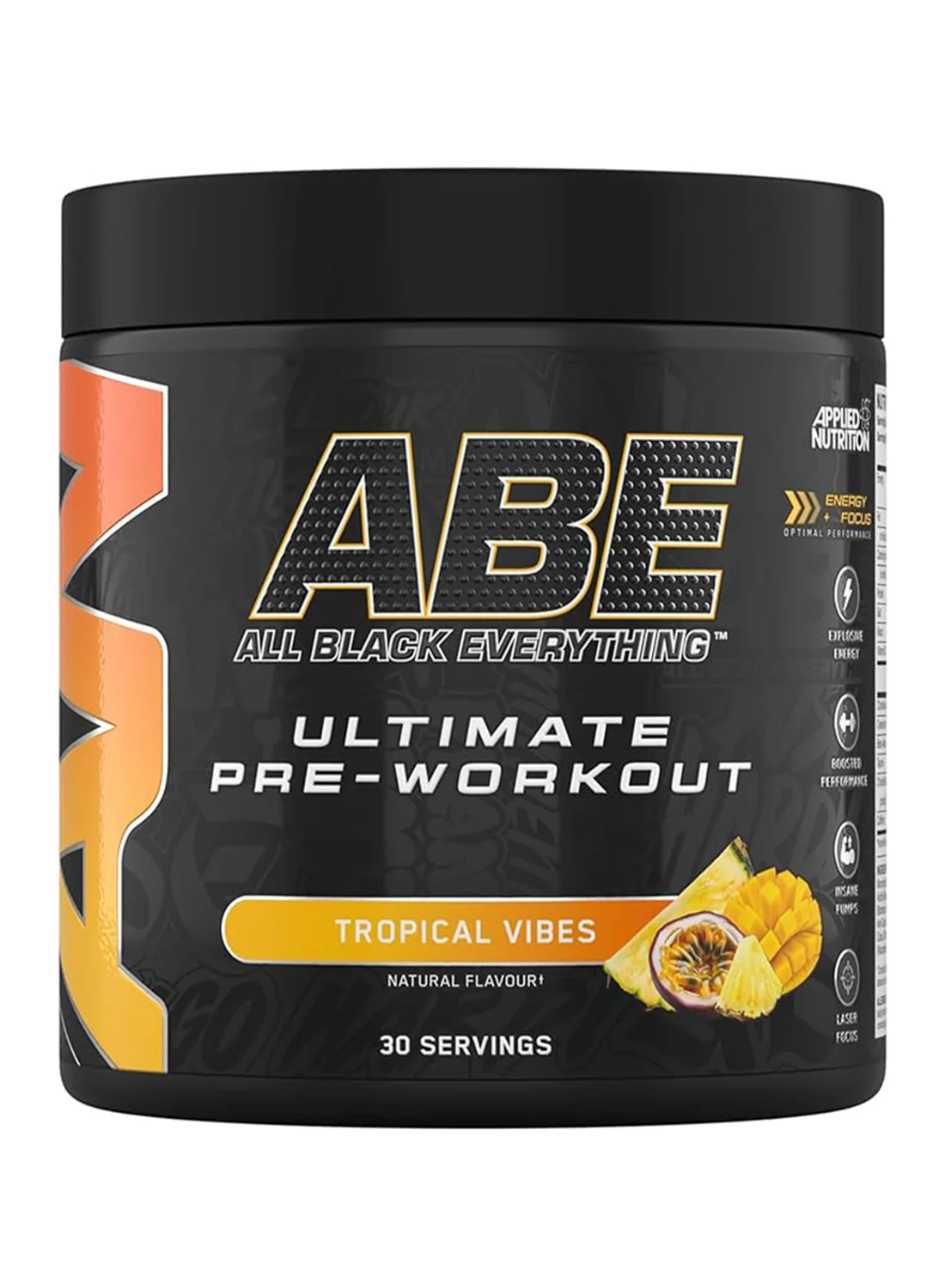 Applied Nutrition ABE Ultimate Pre Workout Supplement Tropical Flavour (375 g, 30 Servings) g1dyu