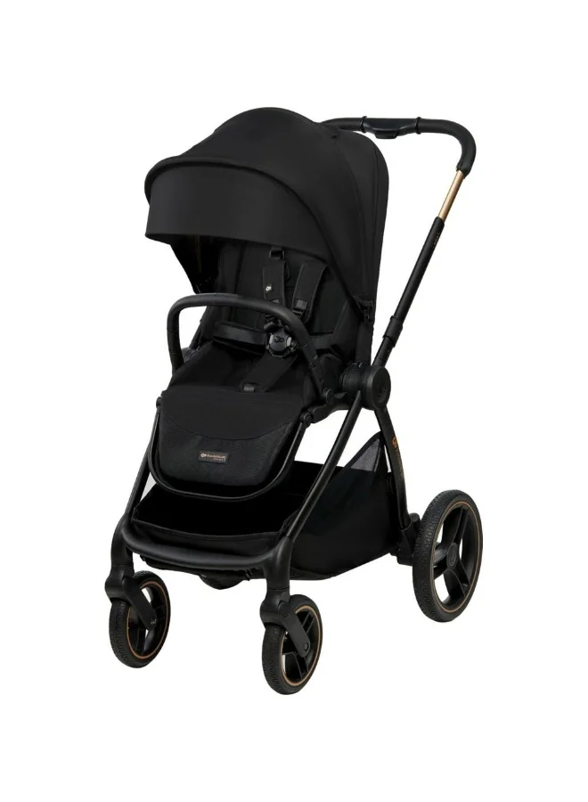 Premium Stroller for Infants and Toddlers (Midnight Black, Compact Foldable Design) wamn9