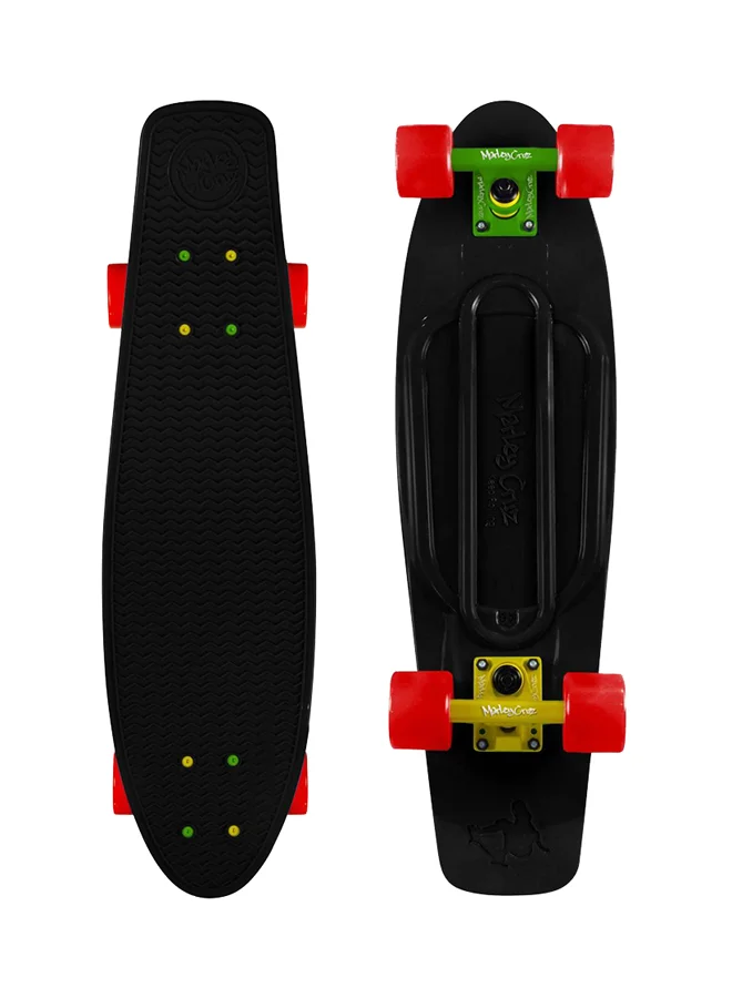 Marley Cruz Skateboard Professional Maple Deck (68x19x10cm) Durable Outdoor Sport Equipment for Kids and Teens aa9n3