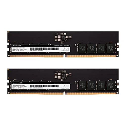 Premium DDR5 64GB Desktop Memory RAM Kit (2x32GB, 4800MHz, CL40, 288-Pin UDIMM) High-Performance PC Upgrade ywpq3