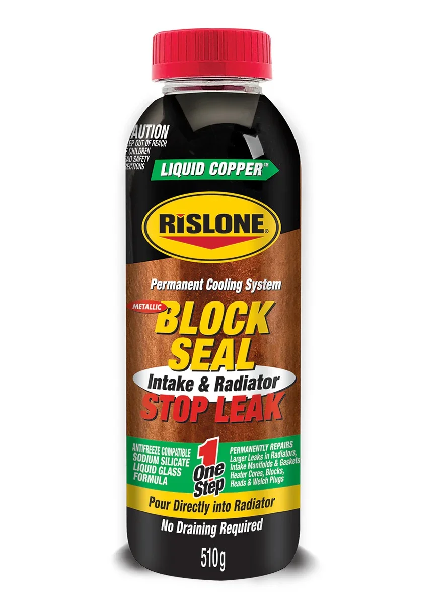 RISLONE Liquid Copper Block Seal Intake and Radiator Stop Leak (473 mL) fahlb
