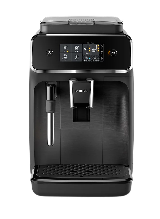 Professional Fully Automatic Espresso Machine with Classic Milk Frother and Touch Screen Display (Black, 1.8 L) 9n8kl