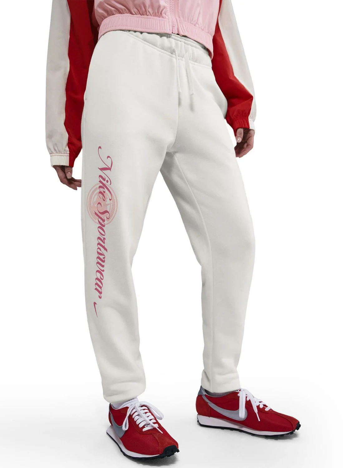 Athletic Club Fleece Graphic Standard Pants Premium Cotton Blend Joggers for Men (Black, Large) l206u
