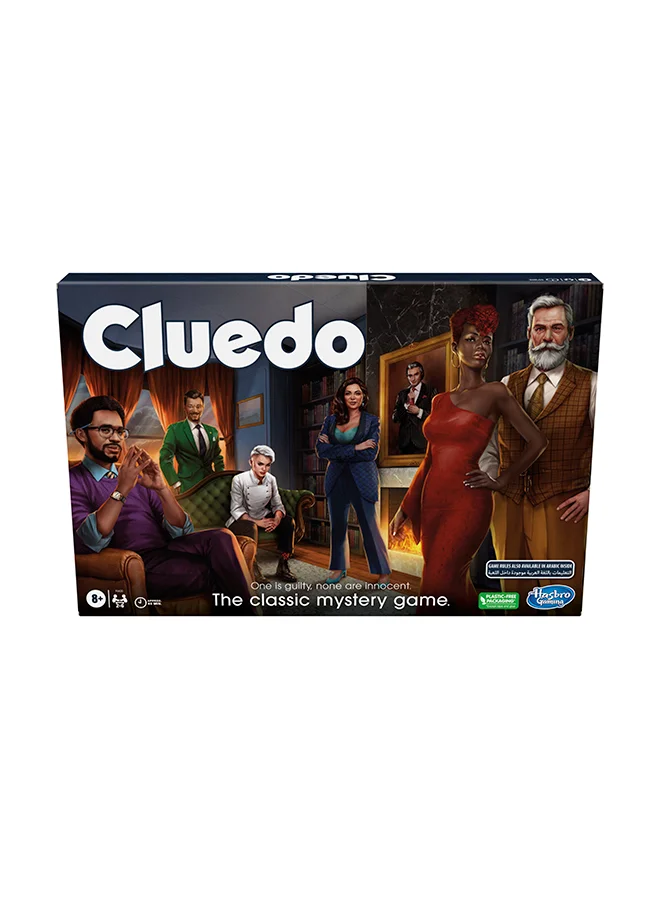 Classic Mystery Board Game Detective Strategy Set for Family and Kids (2-6 Players, 8 Years and Up) 67tlo
