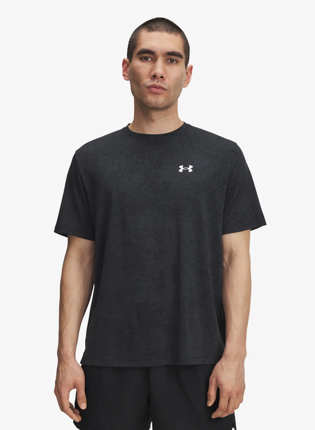 Athletic Tech Tee Pixelate Graphic T-Shirt (Breathable Performance Fabric, Unisex, Adult) ahxhk