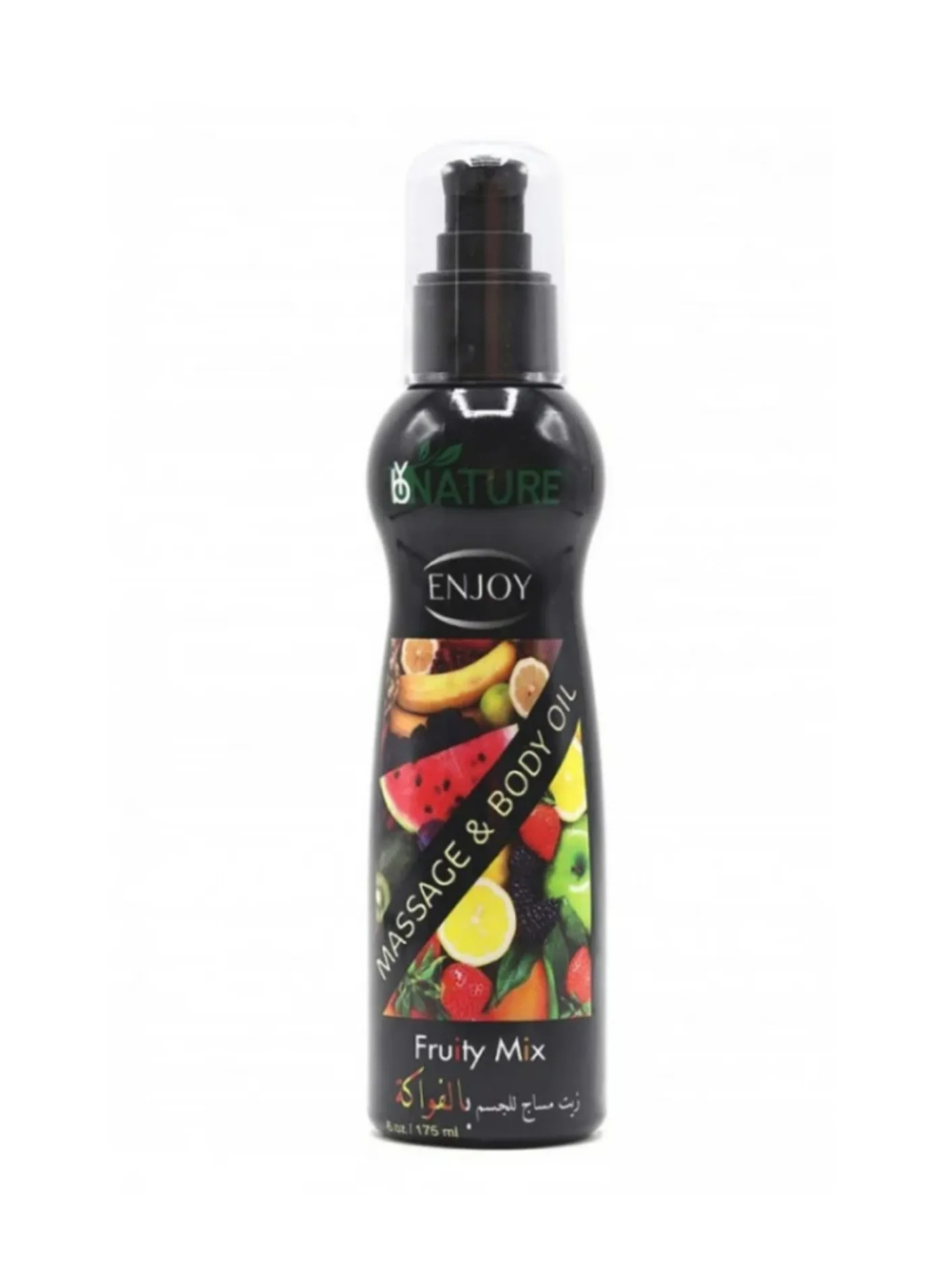 ENJOY Fruity Mix Massage and Body Oil Premium Aromatherapy Blend for Relaxation and Skin Hydration (175 mL) x3tss