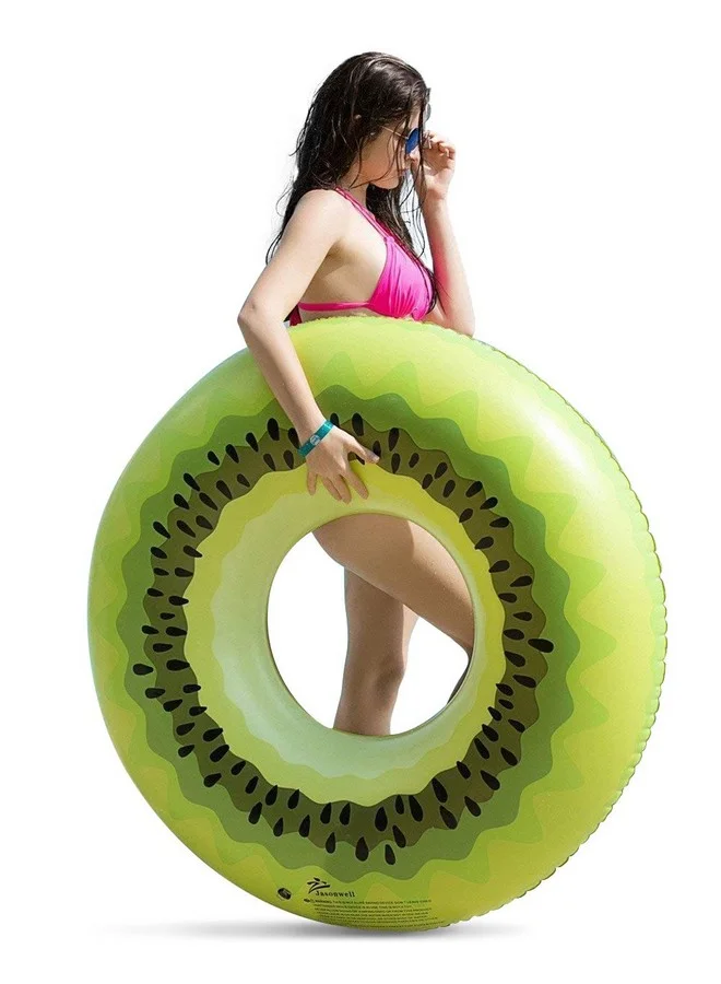 Jasonwell Giant Kiwi Inflatable Pool Float Premium PVC Swimming Lounge Raft for Adults and Kids (150 cm) zeant
