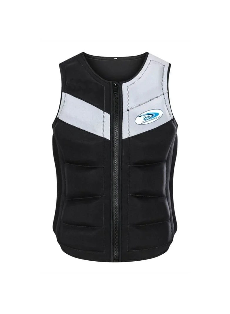 Sevenseas Life Jacket PFD38 Buoyancy Aid Premium Safety Vest for Water Sports (White, Adult) qgm4o