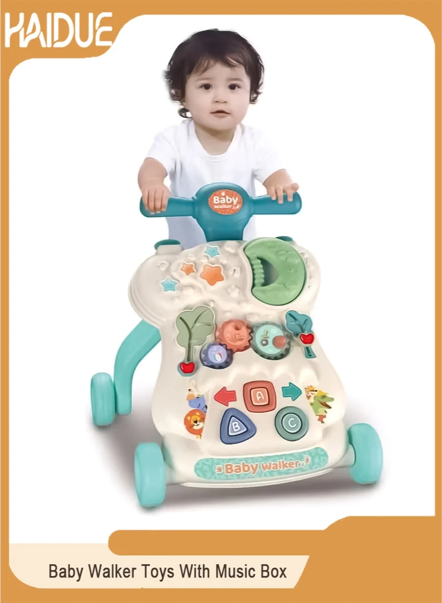 Haidue Baby Walker Activity Center with Interactive Music Box (Educational Toy for Toddlers) bnlww
