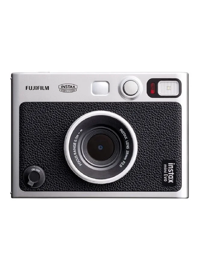 Hybrid Instant Camera Digital Preview and Print Function (Black, 1 Unit) dbf3z