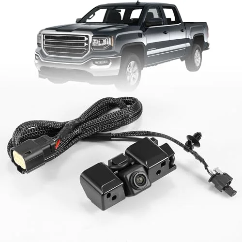 ISINSWIFT Rear View Backup Camera Parking Assist System for Pickup Trucks (1 Piece) o4aux