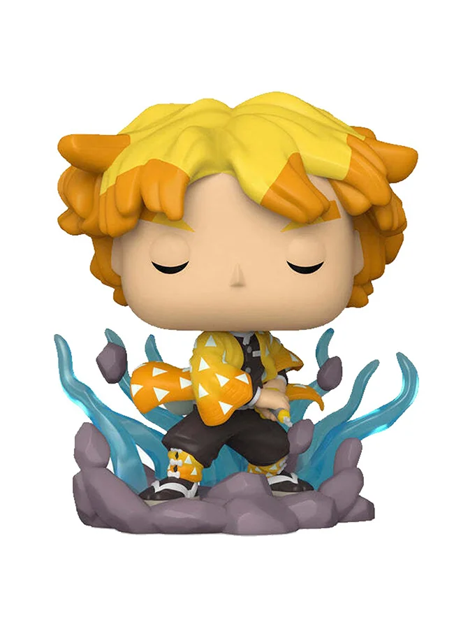 Premium Anime Character Collectible Vinyl Figure - Zenitsu Transforming Edition (10 cm) mu394