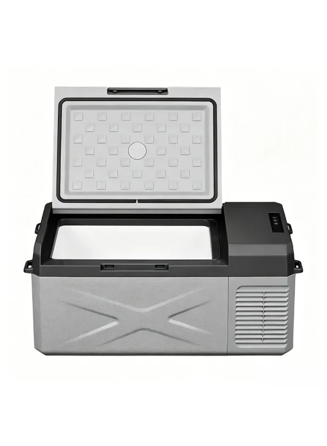 MissTiara Portable Vehicle Refrigerator Compressor Freezer & Cooler Box (Dual-Use for Car & Home) - 15L Capacity 3wmhj