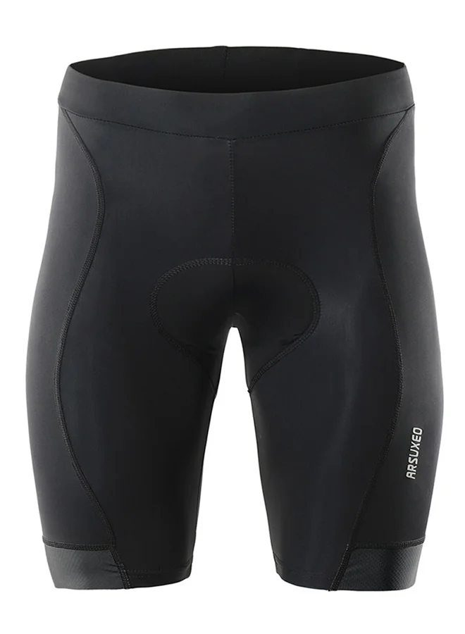 ARSUXEO Breathable Gel Padded Cycling Shorts Premium Moisture-Wicking Athletic Gear (Black, Large) 8m4x1