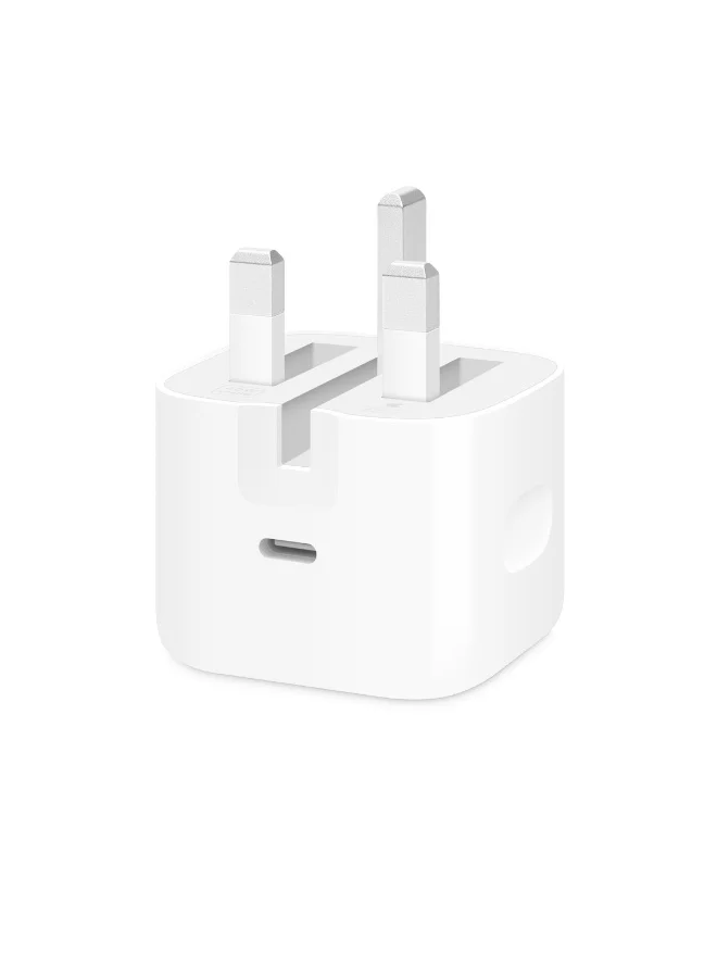 Premium Smart 40W Dynamic Power Adapter High-Speed Charging Block (White, 1 Unit) nz7sd