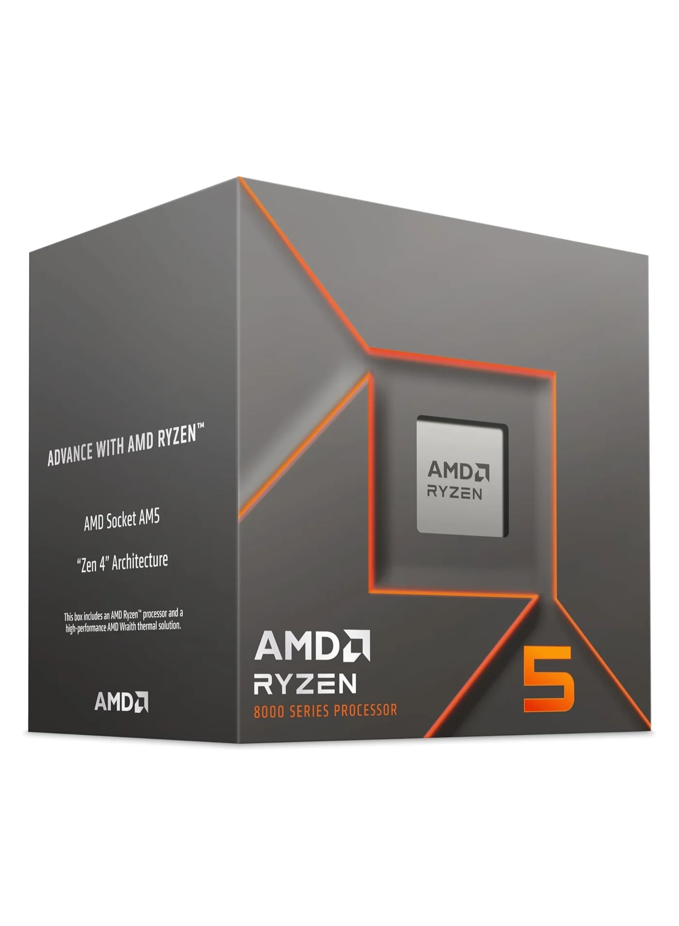 AMD Ryzen 5 8400F Desktop Processor AM5 Socket High-Performance Computing Component d7xfb